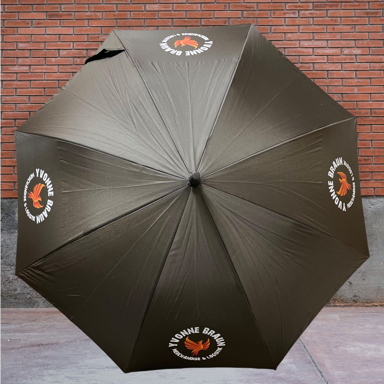 Regenschirm mit Logo, Bild oder Text. Gestalte deinen persönlichen Regenschirm